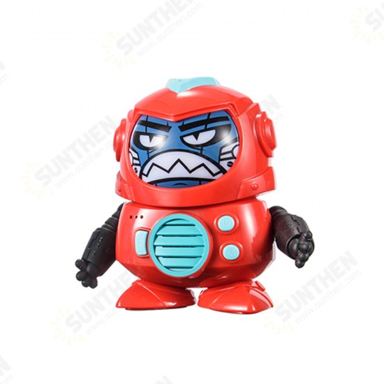 1902 Face Changing Voice Record Tone Change Interact RC Robot Toy