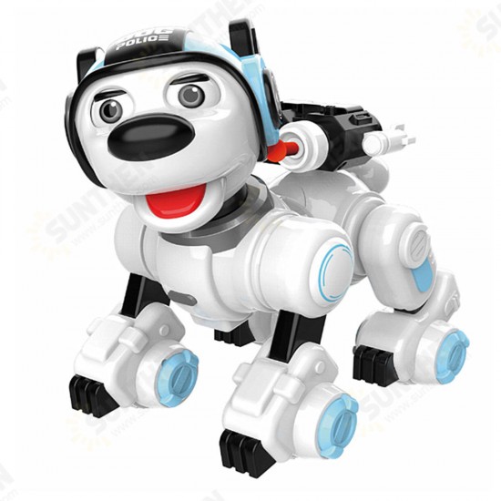 1901 Smart Dog Programmable Infrared/Touch Control Patrol Dance Sing Shooting RC Robot Toy Gift