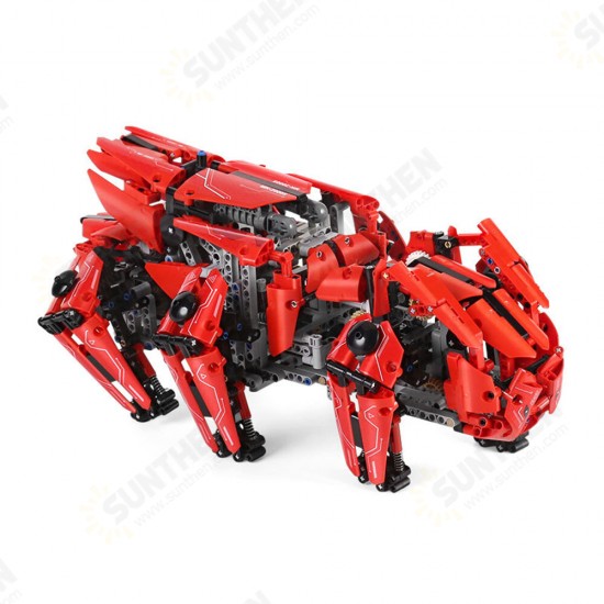 20005 DIY Six-legged Robot APP Control Assembled Building Block Bricks Toy Model for Boys Birthday Gift