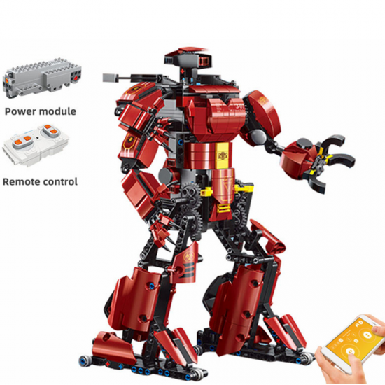 Programming APP Dual Mode Control Robot Building Block Robot Toy for Kids