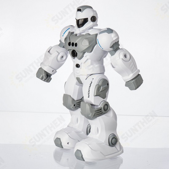 R21 Intelligent Police Robot Gesture Sensing Storytelling USB charging RC Robot