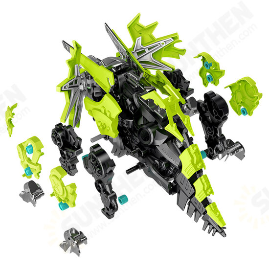 5702 DIY Assembled Electric Dinosaur Bayonet Triceratops Children Toys