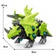 5702 DIY Assembled Electric Dinosaur Bayonet Triceratops Children Toys