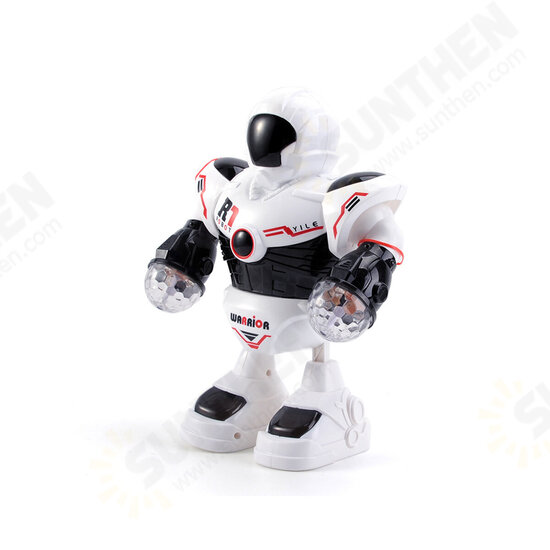 Space Police Electric Dancing Robot Children's Toy Christmas Gift