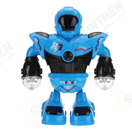 Space Police Electric Dancing Robot Children's Toy Christmas Gift