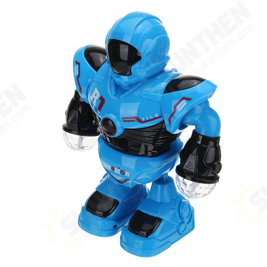 Space Police Electric Dancing Robot Children's Toy Christmas Gift