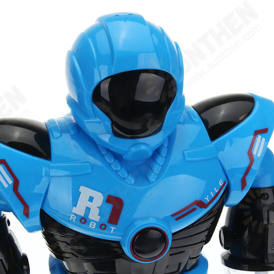 Space Police Electric Dancing Robot Children's Toy Christmas Gift