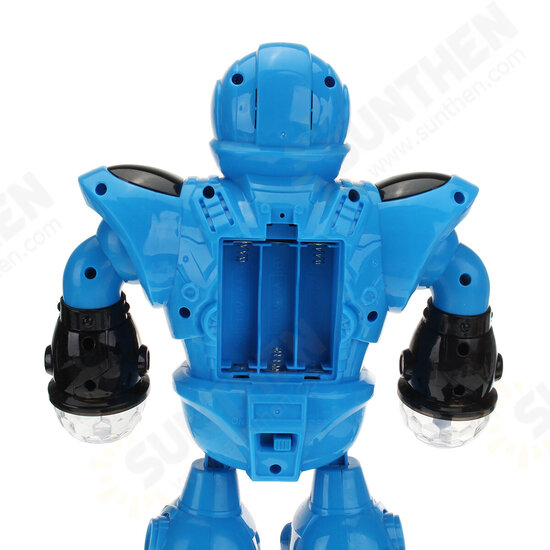 Space Police Electric Dancing Robot Children's Toy Christmas Gift