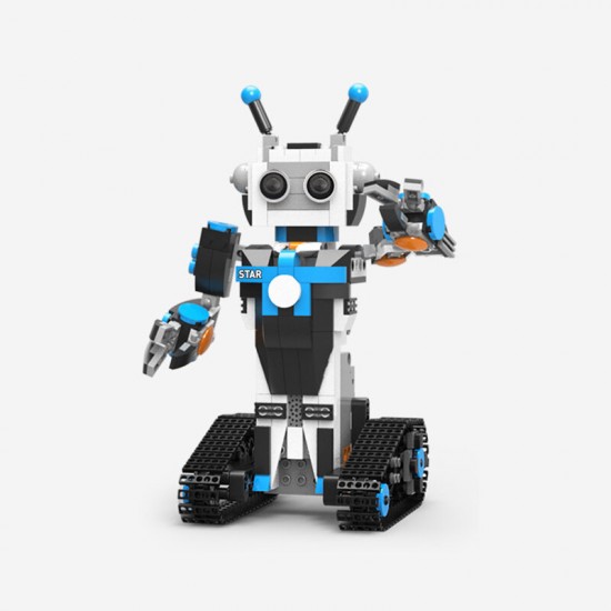 DIY Block Building RC Robot Stick / App Control Progarmmable Robot Toy