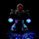 R1 ABS Smart Music Dancing RC Robot Toy With Shining Light Gift For Children