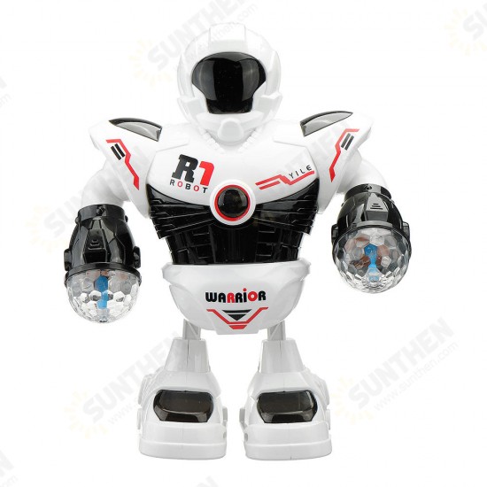 R1 ABS Smart Music Dancing RC Robot Toy With Shining Light Gift For Children