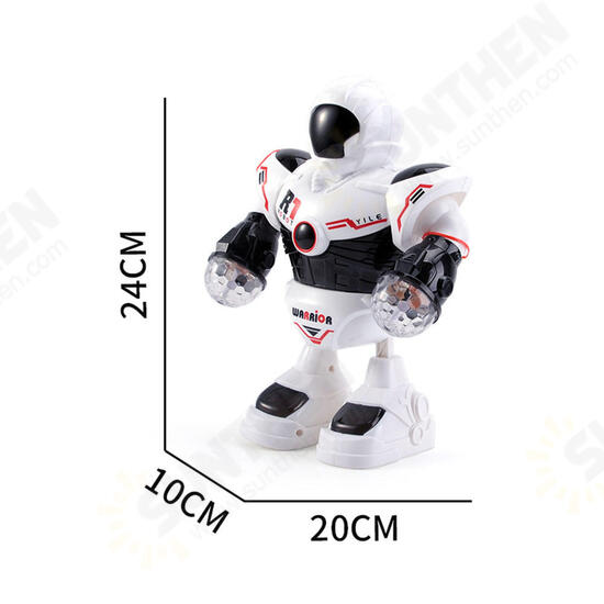 R1 ABS Smart Music Dancing RC Robot Toy With Shining Light Gift For Children