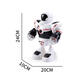 R1 ABS Smart Music Dancing RC Robot Toy With Shining Light Gift For Children