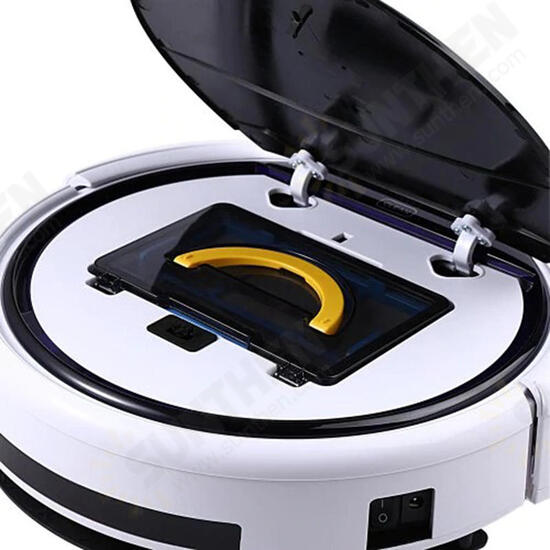 V5 Intelligent Robotic Vacuum Cleaner 600Pa Ultra-thin Design Automatically Robot Touch Screen Self-charge Filter Sensor Remote Controllor