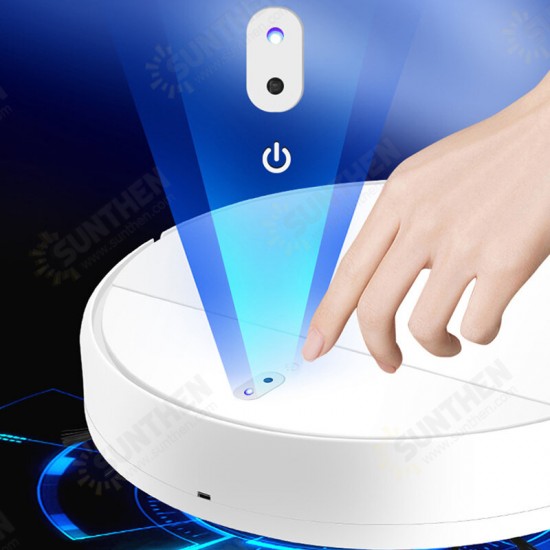 Laser Navigation Robot Vacuum Cleaner Smart Touch Control 3 Cleaning Modes Automatic Dry Wet Sweeping