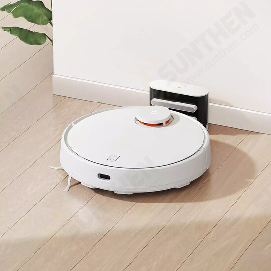 3C Smart Robot Vacuum Cleaner Sweeping Mopping LDS Navigation 4000Pa Suction 2600mAh with APP Control