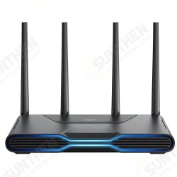 2022 AX5400 WiFi6 Gaming Router Dual Band 160MHz 4K QAM Mesh Repeater Router External Amplifier Game Dedicated Gaming 2.5G Network Port 2022 AX5400 WiFi6 Gaming Router Dual Band 160MHz 4K QAM Mesh Repeater Router External Amplifier Game Dedicated Gaming 2.5G Network Port