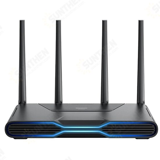 2022 AX5400 WiFi6 Gaming Router Dual Band 160MHz 4K QAM Mesh Repeater Router External Amplifier Game Dedicated Gaming 2.5G Network Port