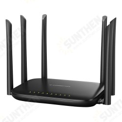 AC2100 Wireless Router Dual Band 2.4G/5G Gigabit WiFi Router US/EU Plug Support MU-MIMO Beamforming Signal Amplifier with 6 Antennas G6 AC2100 Wireless Router Dual Band 2.4G/5G Gigabit WiFi Router US/EU Plug Support MU-MIMO Beamforming Signal Amplifier with 6 Antennas G6