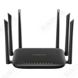 AC2100 Wireless Router Dual Band 2.4G/5G Gigabit WiFi Router US/EU Plug Support MU-MIMO Beamforming Signal Amplifier with 6 Antennas G6 AC2100 Wireless Router Dual Band 2.4G/5G Gigabit WiFi Router US/EU Plug Support MU-MIMO Beamforming Signal Amplifier with 6 Antennas G6