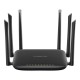 AC2100 Wireless Router Dual Band 2.4G/5G Gigabit WiFi Router US/EU Plug Support MU-MIMO Beamforming Signal Amplifier with 6 Antennas G6