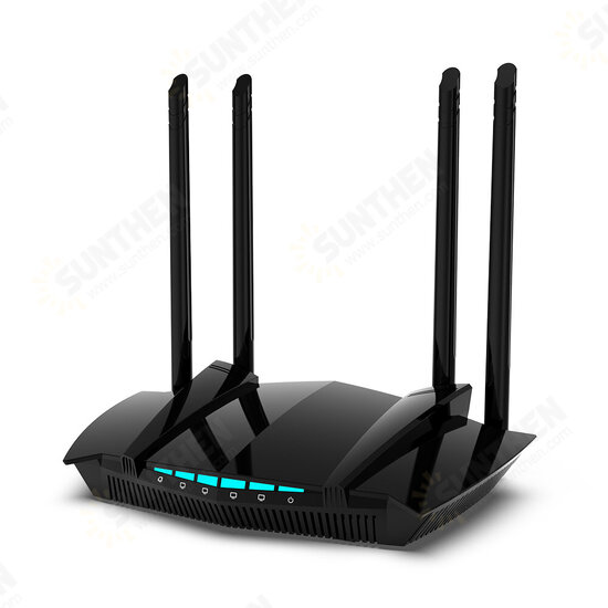 AC1200 Wifi Router Double Band Wireless Repeater Gigabit With 4 Antennas Of High Gain Wider Coverageider Coverage