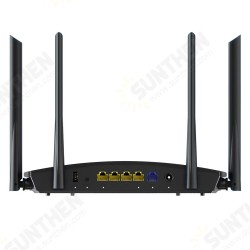 AC2100 Dual Band High Speed Wireless WiFi Router 2.4GHz&5GHz Up to 35 Devices 2000 sq.ft Coverage 4X4 MU-MIMO for Streaming & Gaming AC2100 Dual Band High Speed Wireless WiFi Router 2.4GHz&5GHz Up to 35 Devices 2000 sq.ft Coverage 4X4 MU-MIMO for Streaming & Gaming