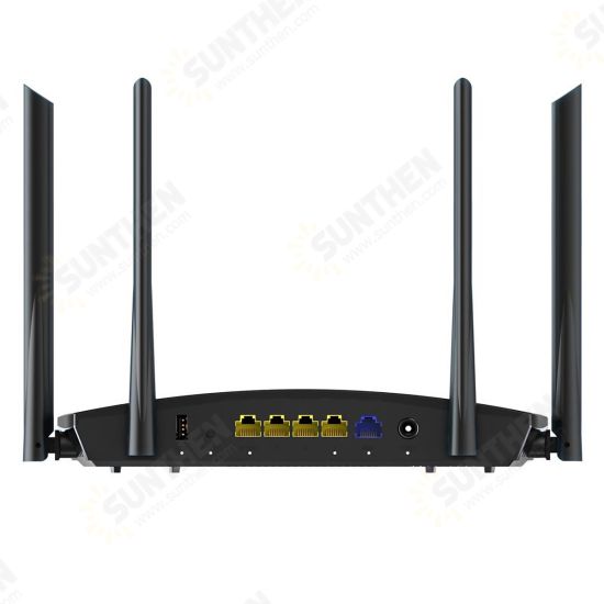 AC2100 Dual Band High Speed Wireless WiFi Router 2.4GHz&5GHz Up to 35 Devices 2000 sq.ft Coverage 4X4 MU-MIMO for Streaming & Gaming