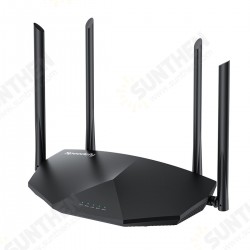 AC2100 Dual Band High Speed Wireless WiFi Router 2.4GHz&5GHz Up to 35 Devices 2000 sq.ft Coverage 4X4 MU-MIMO for Streaming & Gaming AC2100 Dual Band High Speed Wireless WiFi Router 2.4GHz&5GHz Up to 35 Devices 2000 sq.ft Coverage 4X4 MU-MIMO for Streaming & Gaming