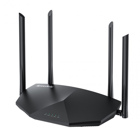 AC2100 Dual Band High Speed Wireless WiFi Router 2.4GHz&5GHz Up to 35 Devices 2000 sq.ft Coverage 4X4 MU-MIMO for Streaming & Gaming