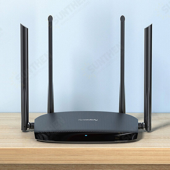 K4 AC1200 Dual Band Gigabit WiFi Router 2.4G 5G Support IPv6 MU-MIMO 4 6dbi Antenna Wireless Router