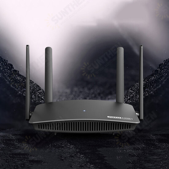 1200Mbps Router Wireless Dual Band 4 * External Antenna Router Gigabit WiFi Amplify Repeater