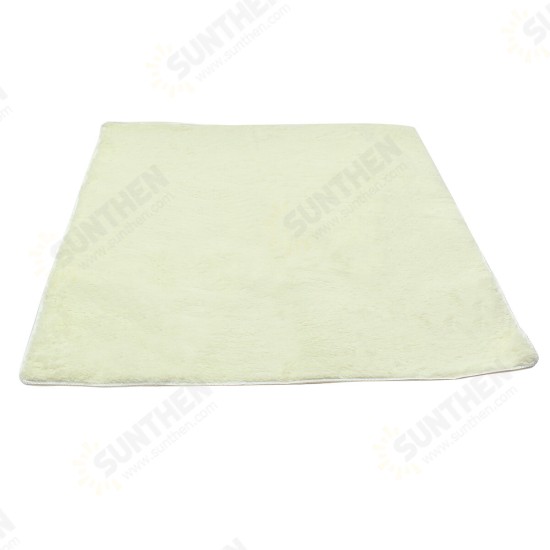 120x160cm Shaggy Fluffy Thicken Anti Skid Yoga Mat Rug Cushion Winter