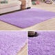 80cm x 160cm Purple Soft Fluffy Anti Skid Shaggy Area Rug Living Room Home Carpet Floor Mat