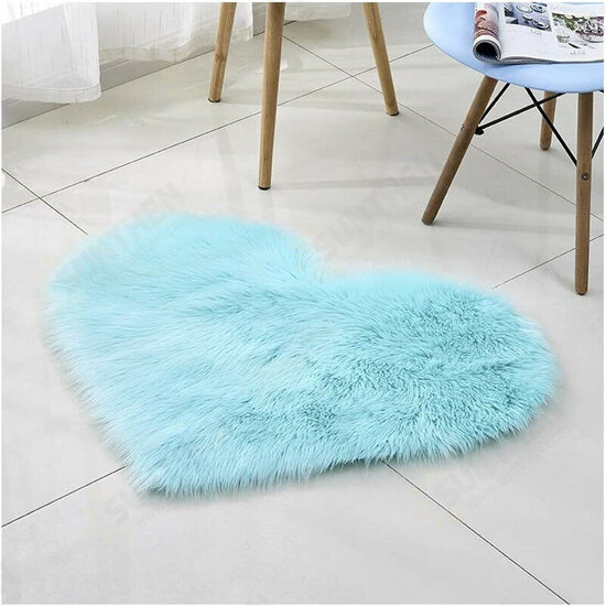 Fluffy Area Rugs Anti-Skid Shaggy Carpet Dining Floor Door Mats Bedroom