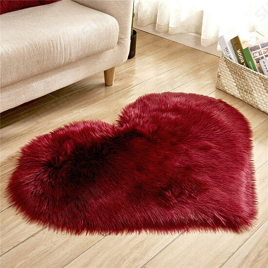 Fluffy Area Rugs Anti-Skid Shaggy Carpet Dining Floor Door Mats Bedroom