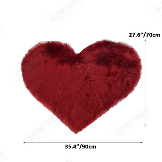 Fluffy Area Rugs Anti-Skid Shaggy Carpet Dining Floor Door Mats Bedroom