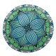 Round Style Decoration Fluffy Rugs Shaggy Carpet Floor Mat Anti-Skid at Home Bedroom Yoga Meditaion Mat
