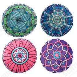 Round Style Decoration Fluffy Rugs Shaggy Carpet Floor Mat Anti-Skid at Home Bedroom Yoga Meditaion Mat Round Style Decoration Fluffy Rugs Shaggy Carpet Floor Mat Anti-Skid at Home Bedroom Yoga Meditaion Mat