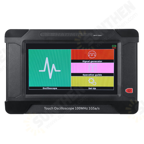 SMTO1004S 4Channel Touch Screen Oscilloscope + 2Channel Signal Generator 100M/1G Sampling Rate USB Oscilloscopes