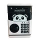 Coins Saving Box Bank Safe Box Automatic Deposit Banknote Christmas Gift Panda Electronic Piggy Bank ATM Password Money Box Cash