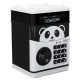 Coins Saving Box Bank Safe Box Automatic Deposit Banknote Christmas Gift Panda Electronic Piggy Bank ATM Password Money Box Cash