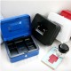 Mini Portable Security Safe Box Money Jewelry Storage Collection Box for Home School Office With Compartment Tray Lockablexs