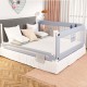 1.5m/1.8m/2.0m Adjustable Folding Kids Safety Bed Rail/BedRail Cot Guard Protecte Child Toddler