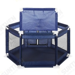 2 in 1 6-Sided Baby Playpen with ball frame Toddler Children Play Yardsfor Children Under 36 Months Tent Basketball Court Gifts Safety Fence Kids Playground 2 in 1 6-Sided Baby Playpen with ball frame Toddler Children Play Yardsfor Children Under 36 Months Tent Basketball Court Gifts Safety Fence Kids Playground