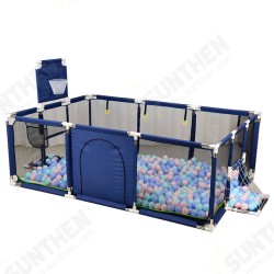 3 in 1 Baby Playpen Interactive Safety Indoor Gate Play Yards Tent Basketball Court Kids Furniture for Children Large Dry Pool Playground Park 0-6 Years Fence 3 in 1 Baby Playpen Interactive Safety Indoor Gate Play Yards Tent Basketball Court Kids Furniture for Children Large Dry Pool Playground Park 0-6 Years Fence