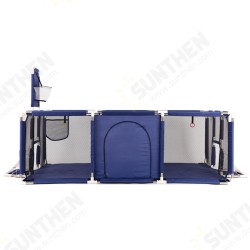 3 in 1 Baby Playpen Interactive Safety Indoor Gate Play Yards Tent Basketball Court Kids Furniture for Children Large Dry Pool Playground Park 0-6 Years Fence 3 in 1 Baby Playpen Interactive Safety Indoor Gate Play Yards Tent Basketball Court Kids Furniture for Children Large Dry Pool Playground Park 0-6 Years Fence
