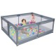 79inch Baby Playpen Infants Toddler Safety Kids Packable & Portable Play Pens Activity Play Yard, Baby Fence with Breathable Mesh