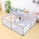 1.5X1.5M Children's Playground furniture Baby Playpen Bed Barriers Safety Modular Folding Baby Park Baby Crib Ball Pool Accessories