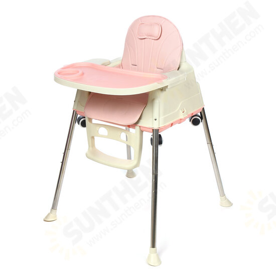 Children's Dining Chair Baby Eating Table BB Plastic Multifunctional Dining Chair Men and Women Baby Game Dining Chair Pulley Game Chair